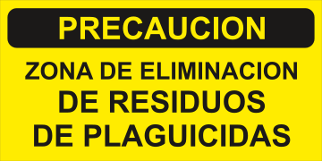 Zona Eliminacion Residuos Plaguicidas