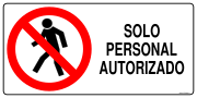 SOLO PERSONAL AUTORIZADO