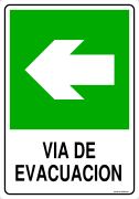 VIA DE EVACUACION