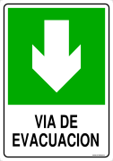 VIA DE EVACUACION