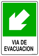 VIA DE EVACUACION