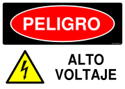 PELIGRO ALTO VOLTAJE