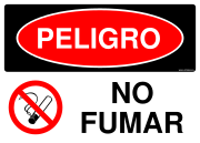 PELIGRO NO FUMAR