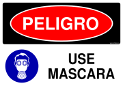 PELIGRO USE MASCARA
