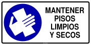 MANTENER PISOS LIMPIOS Y SECOS