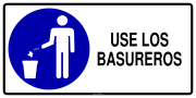 USE LOS BASUREROS