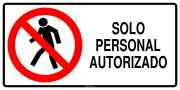 SOLO PERSONAL AUTORIZADO
