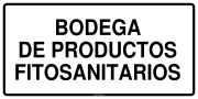 BODEGA DE PRODUCTOS FITOSANITARIOS