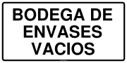 BODEGA DE ENVASES VACIOS