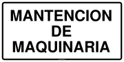 MANTENCION DE MAQUINARIA