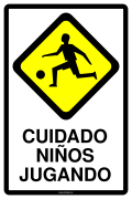 CUIDADO NIÑOS JUGANDO