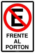 FRENTE AL PORTON