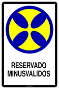 RESERVADO MINUSVALIDOS