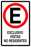 EXCLUSIVO VISITAS NO RESIDENTES