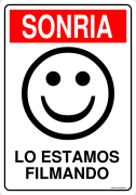 SONRIA LO ESTAMOS FILMANDO
