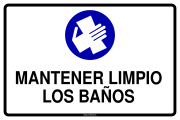 MANTENER LIMPIO LOS BAÑOS