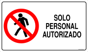 SOLO PERSONAL AUTORIZADO