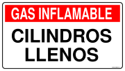 GAS INFLAMABLE CILINDROS LLENOS