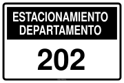 ESTACIONAMIENTO DEPARTAMENTO 202