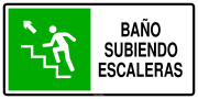 BAÑO SUBIENDO ESCALERAS