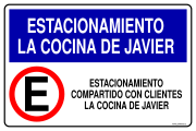 ESTACIONAMIENTO LA COCINA DE JAVIER ESTACIONAMIENTO COMPARTIDO CON CLIENTES LA COCINA DE JAVIER