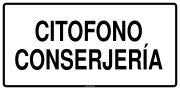 CITOFONO CONSERJERÍA