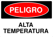 PELIGRO ALTA TEMPERATURA