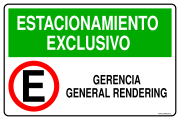 ESTACIONAMIENTO EXCLUSIVO GERENCIA GENERAL RENDERING