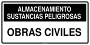 ALMACENAMIENTO SUSTANCIAS PELIGROSAS OBRAS CIVILES