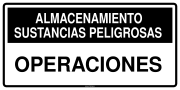 ALMACENAMIENTO SUSTANCIAS PELIGROSAS OPERACIONES