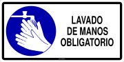LAVADO DE MANOS OBLIGATORIO
