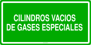 CILINDROS VACIOS DE GASES ESPECIALES