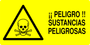 ¡¡ PELIGRO !! SUSTANCIAS PELIGROSAS