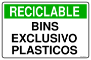 RECICLABLE BINS EXCLUSIVO PLASTICOS