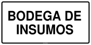BODEGA DE INSUMOS