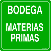 BODEGA MATERIAS PRIMAS