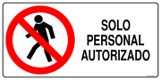 SOLO PERSONAL AUTORIZADO