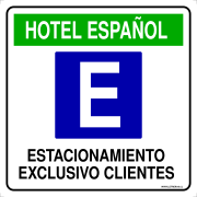 HOTEL ESPAÑOL ESTACIONAMIENTO EXCLUSIVO CLIENTES
