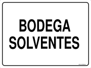 BODEGA SOLVENTES