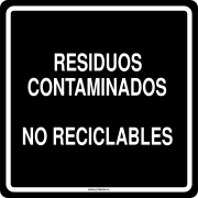 RESIDUOS CONTAMINADOS NO RECICLABLES