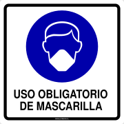 USO OBLIGATORIO DE MASCARILLA