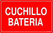 CUCHILLO BATERIA