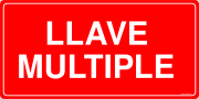 LLAVE MULTIPLE