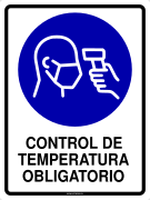 CONTROL DE TEMPERATURA OBLIGATORIO
