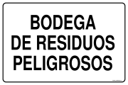 BODEGA DE RESIDUOS PELIGROSOS