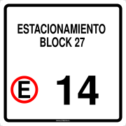 ESTACIONAMIENTO BLOCK 27 14