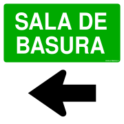 SALA DE BASURA