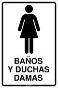 BAÑOS Y DUCHAS DAMAS