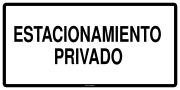 ESTACIONAMIENTO PRIVADO