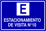 ESTACIONAMIENTO DE VISITA N°10